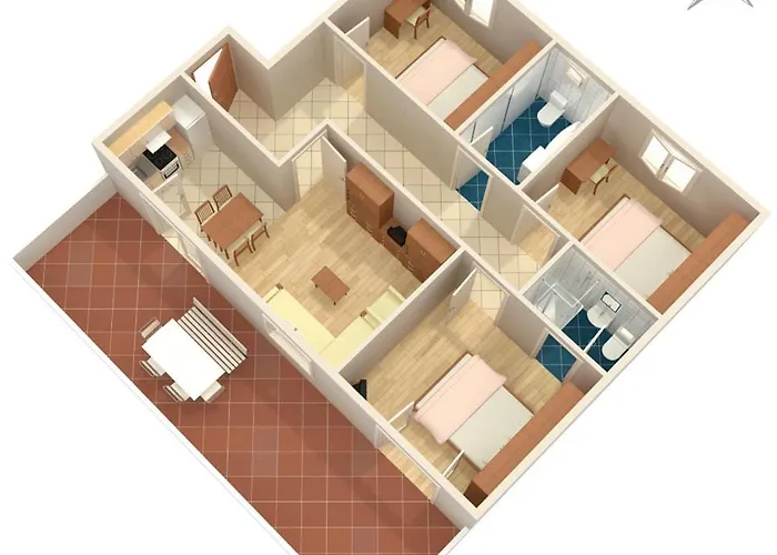 Apartment By The Sea Igrane, Makarska - 310 *